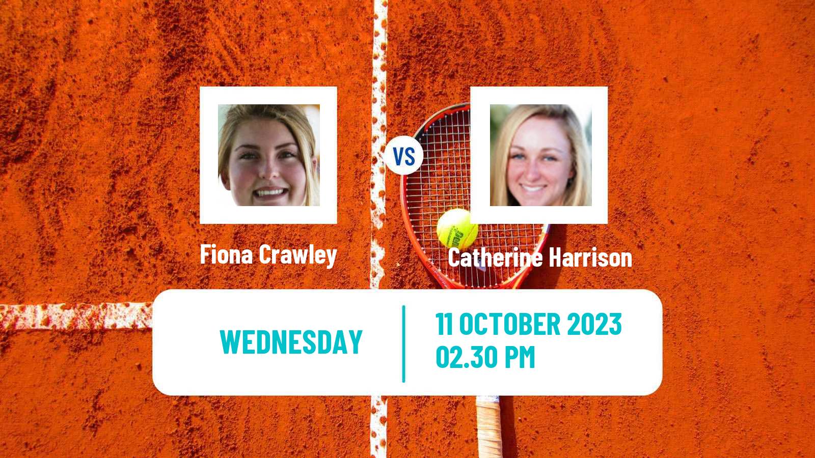 Tennis ITF W25 Florence Sc Women Fiona Crawley - Catherine Harrison