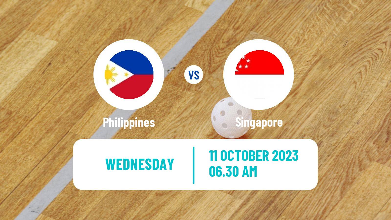 Floorball  AOFC Cup Floorball Philippines - Singapore