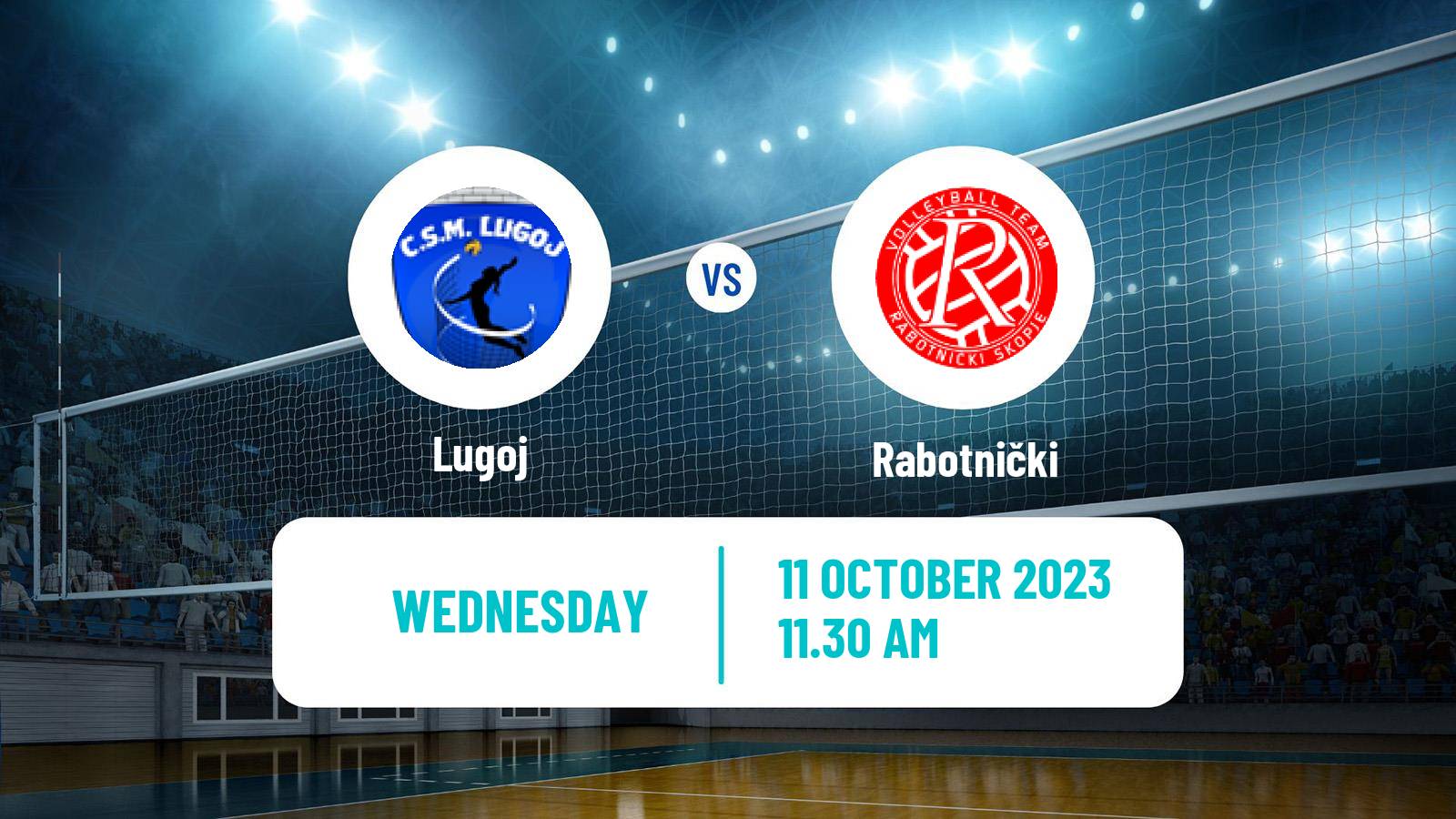 Volleyball CEV Challenge Cup Women Lugoj - Rabotnički