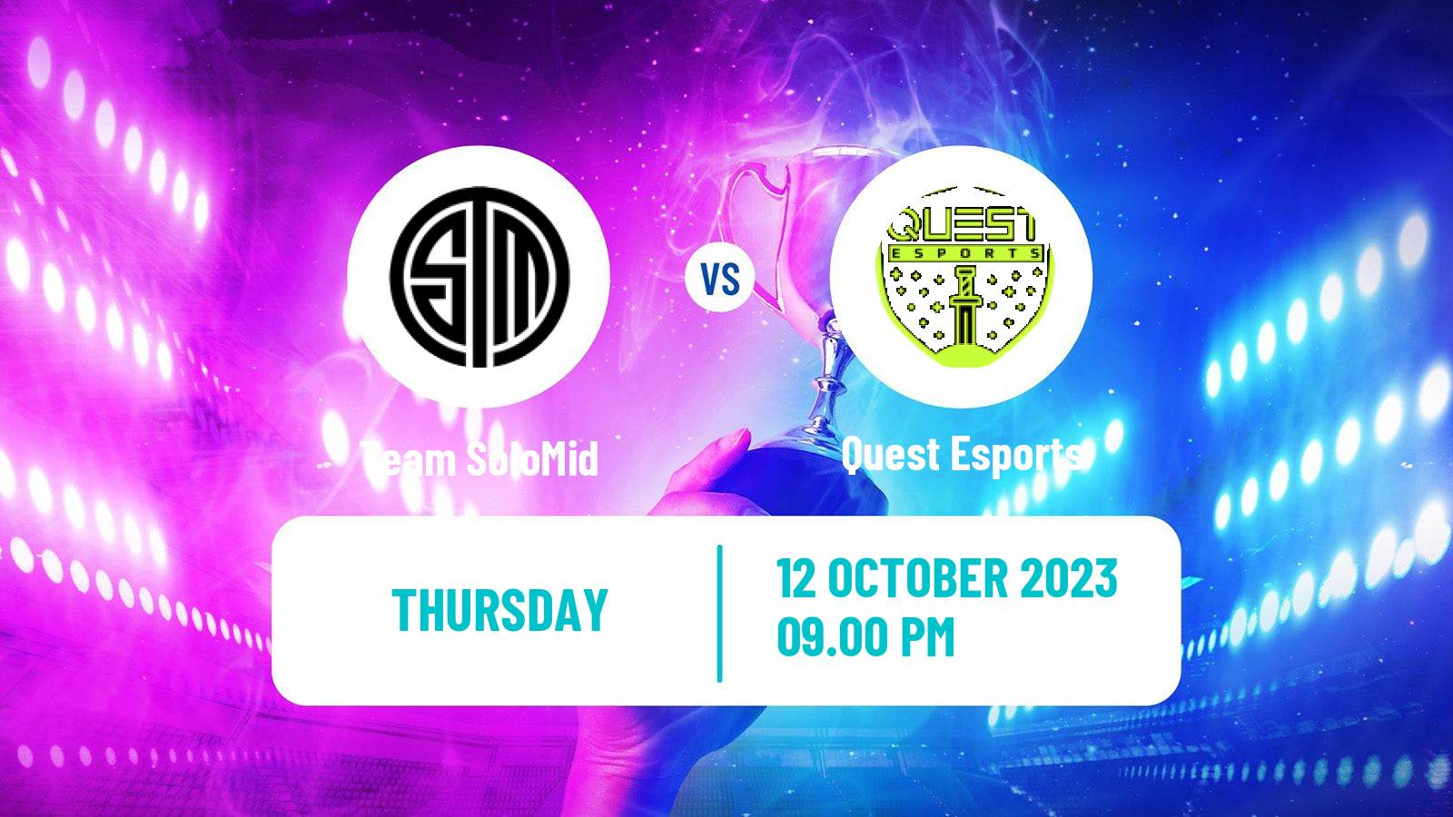 Esports Dota 2 The International Team SoloMid - PSG Quest