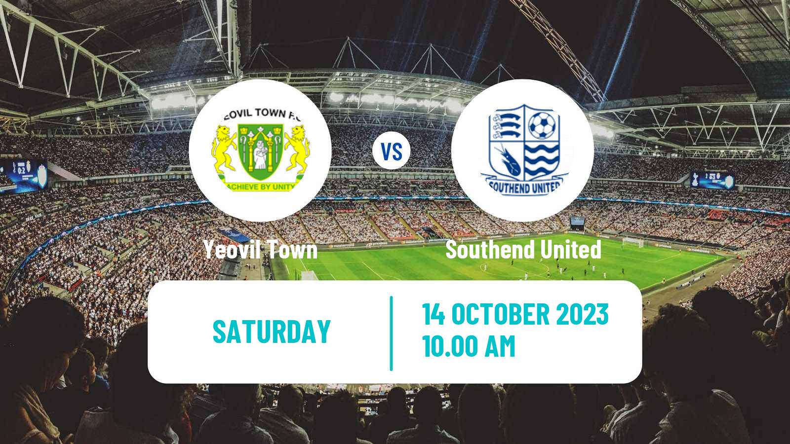 Soccer English FA Cup Yeovil Town - Southend United