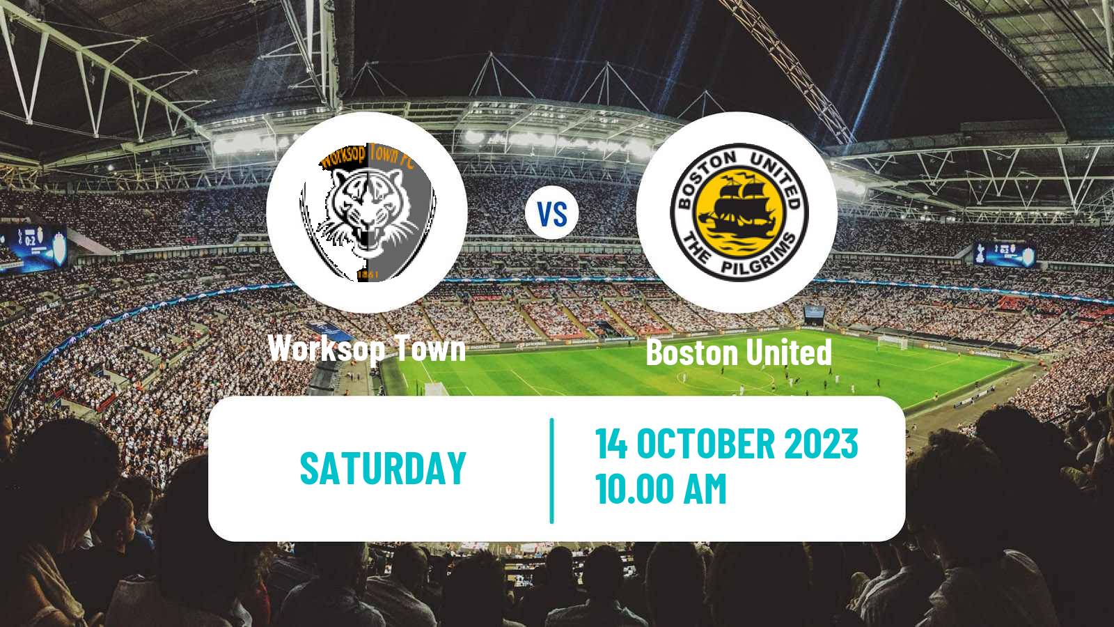 Soccer English FA Cup Worksop Town - Boston United