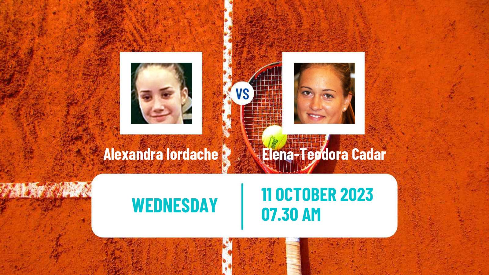 Tennis ITF W15 Sharm Elsheikh 14 Women Alexandra Iordache - Elena-Teodora Cadar