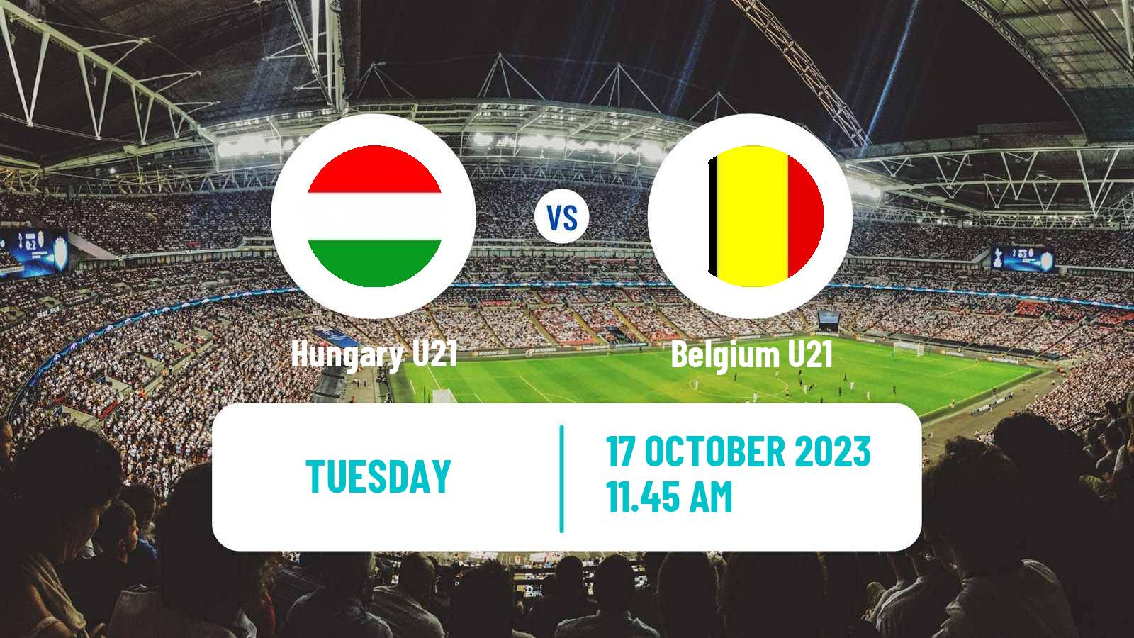 Soccer UEFA Euro U21 Hungary U21 - Belgium U21