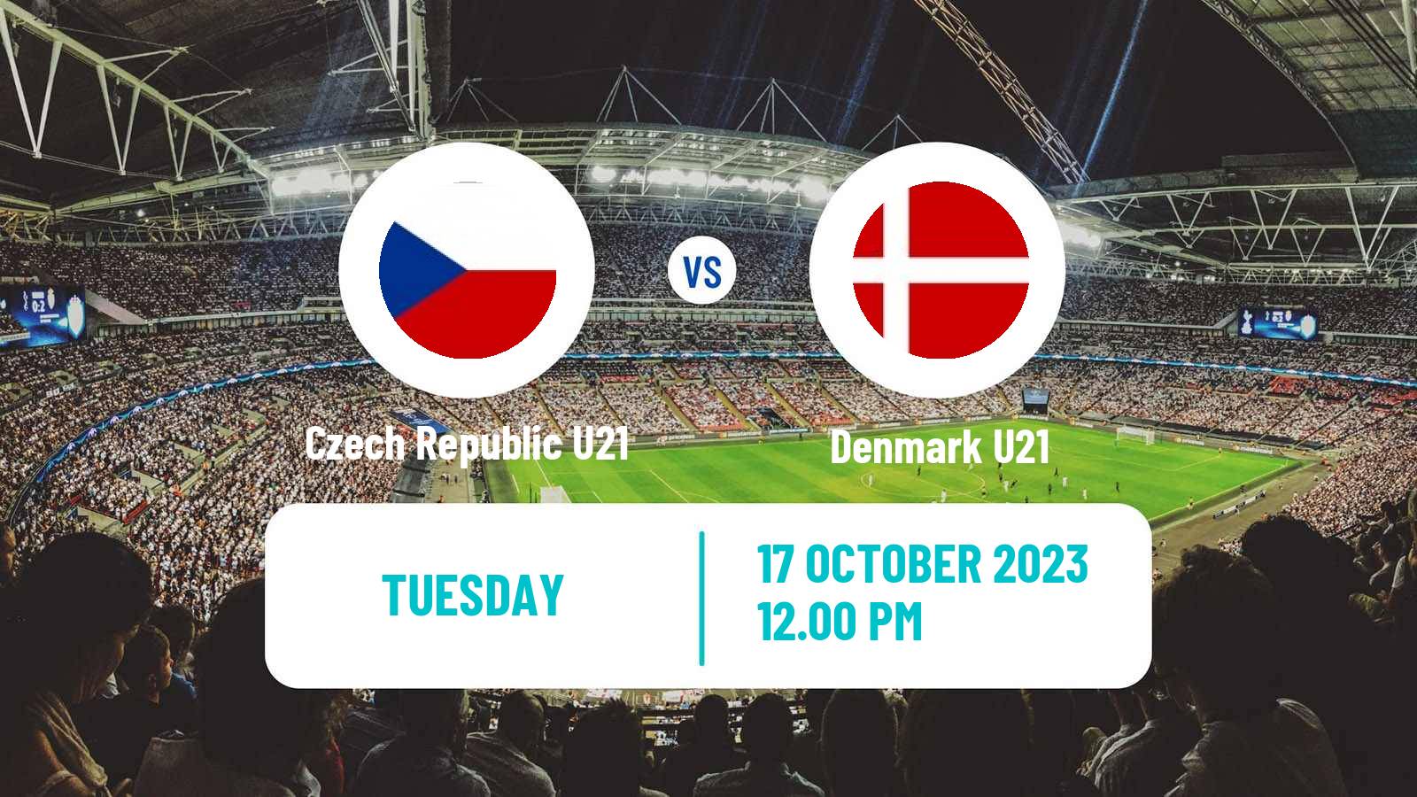 Soccer UEFA Euro U21 Czech Republic U21 - Denmark U21