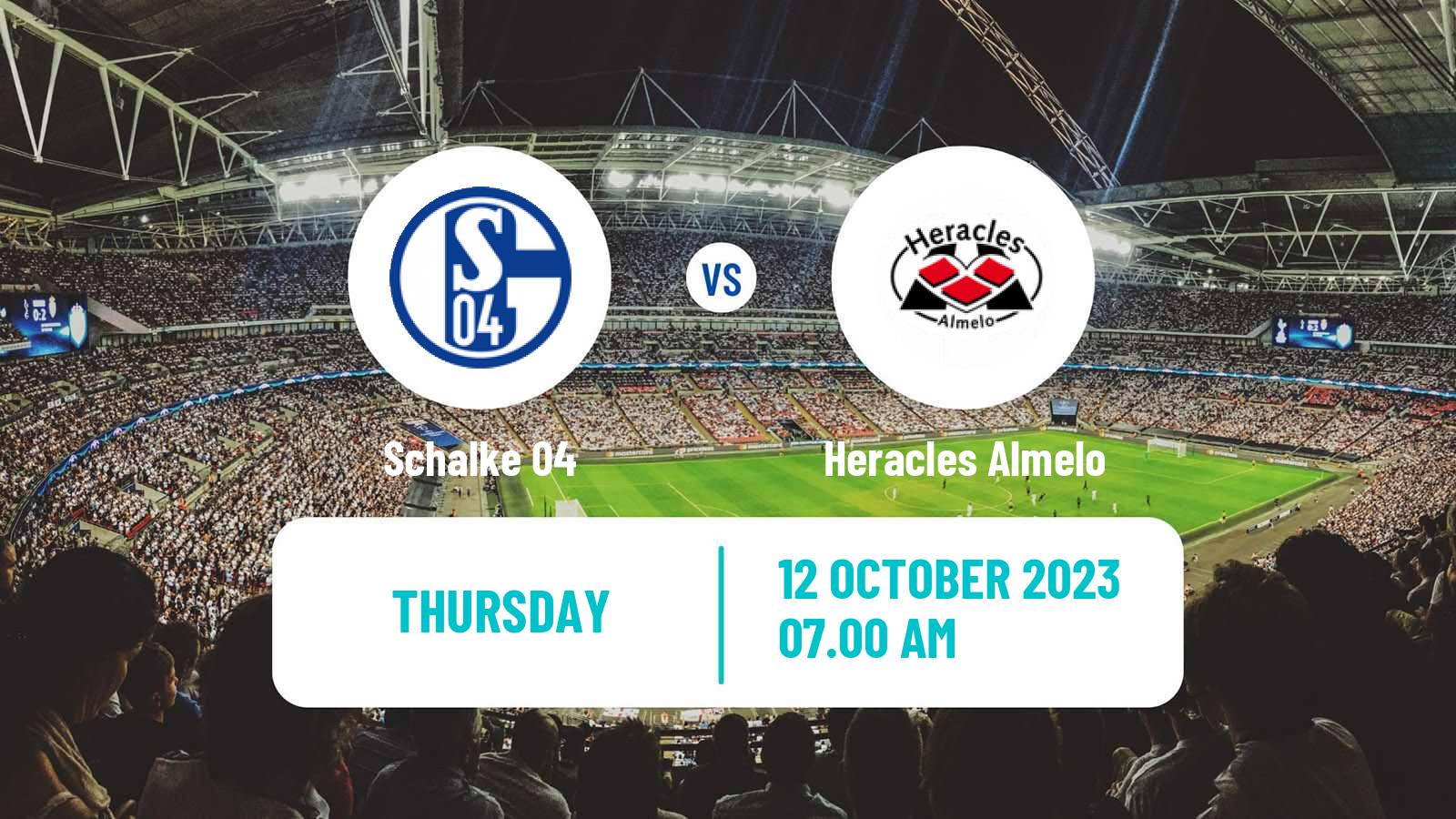 Soccer Club Friendly Schalke 04 - Heracles Almelo