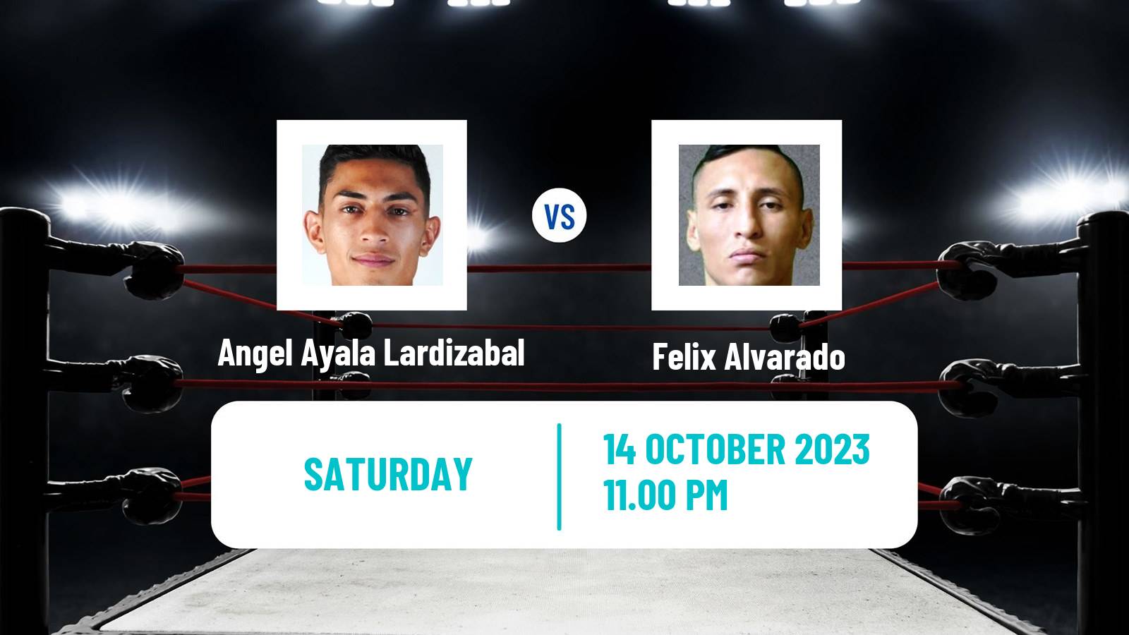 Boxing Flyweight Others Matches Men Angel Ayala Lardizabal - Felix Alvarado