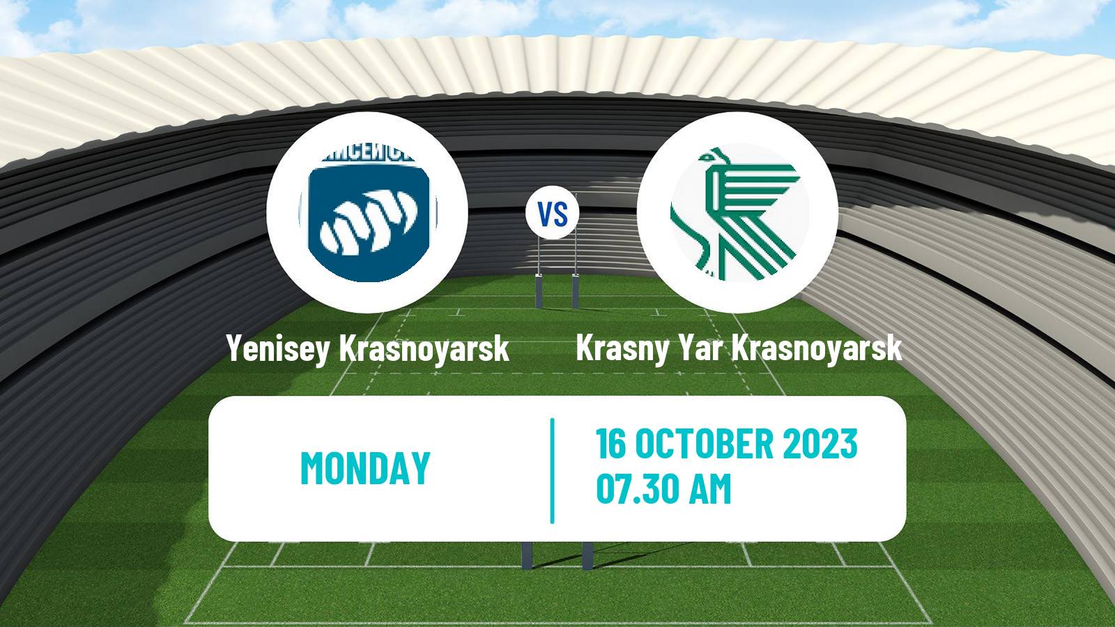 Rugby union Russian Premier League Rugby Yenisey Krasnoyarsk - Krasny Yar Krasnoyarsk