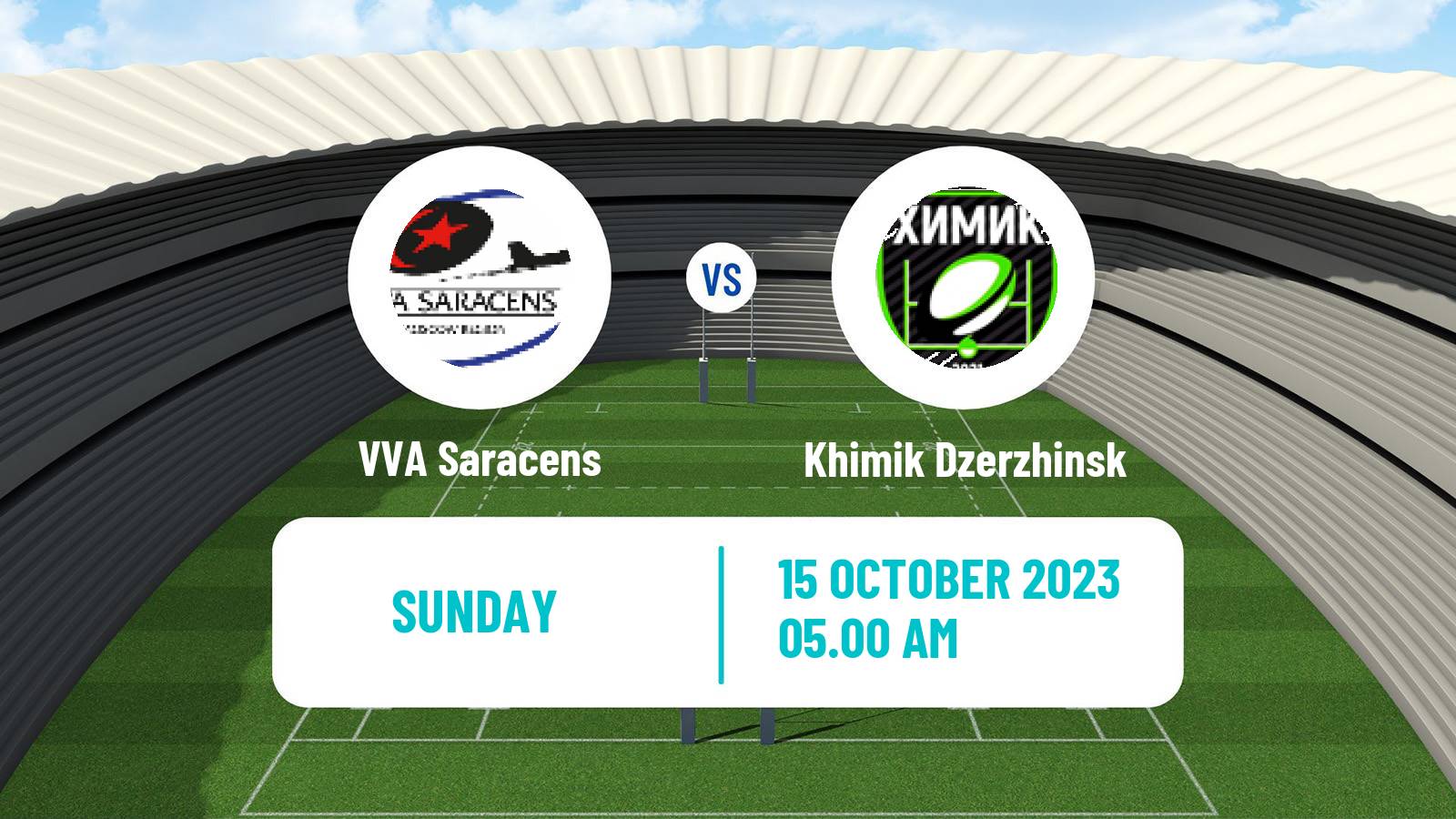 Rugby union Russian Premier League Rugby VVA Saracens - Khimik Dzerzhinsk