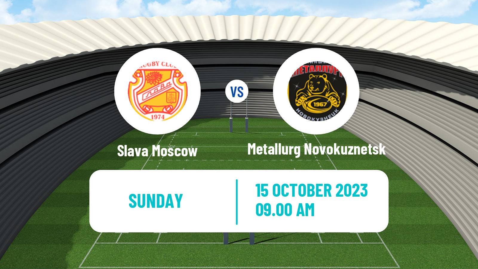 Rugby union Russian Premier League Rugby Slava Moscow - Metallurg Novokuznetsk