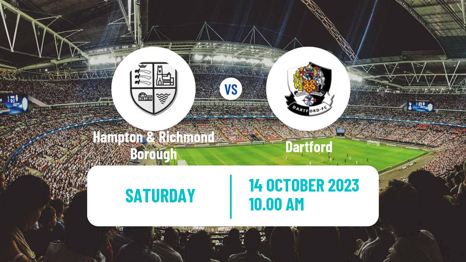 Soccer English National League South Hampton & Richmond Borough - Dartford