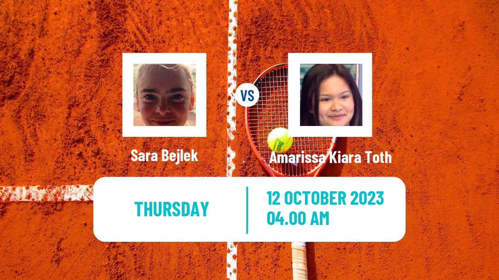 Tennis ITF W25 Santa Margherita Di Pula 9 Women Sara Bejlek - Amarissa Kiara Toth