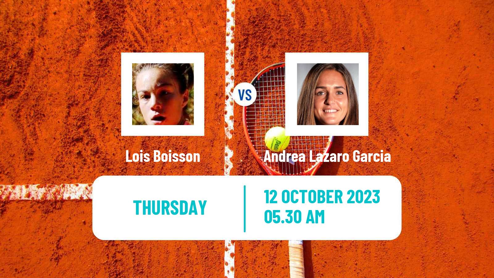 Tennis ITF W25 Seville Women Lois Boisson - Andrea Lazaro Garcia