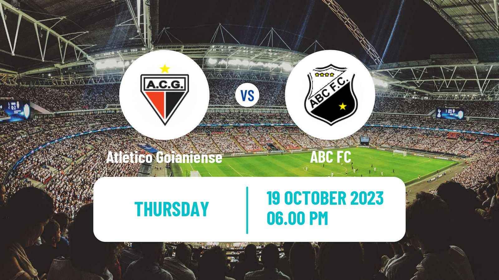 Soccer Brazilian Serie B Atlético Goianiense - ABC