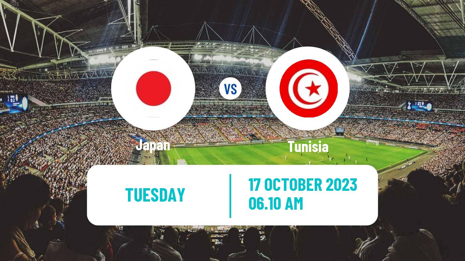 Soccer Friendly Japan - Tunisia