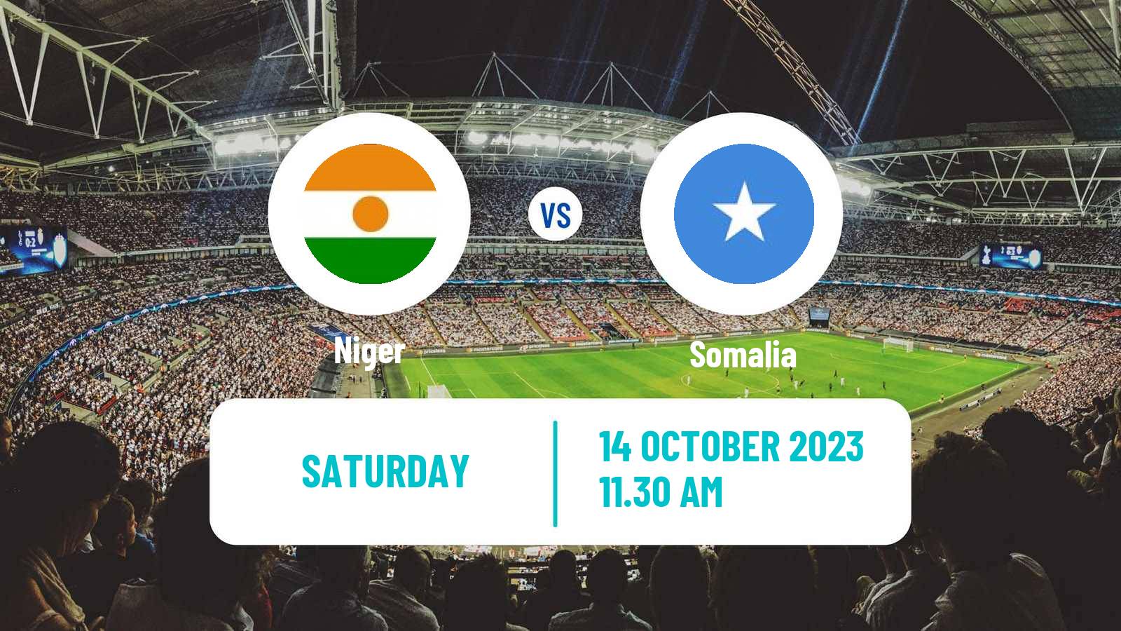 Soccer Friendly Niger - Somalia