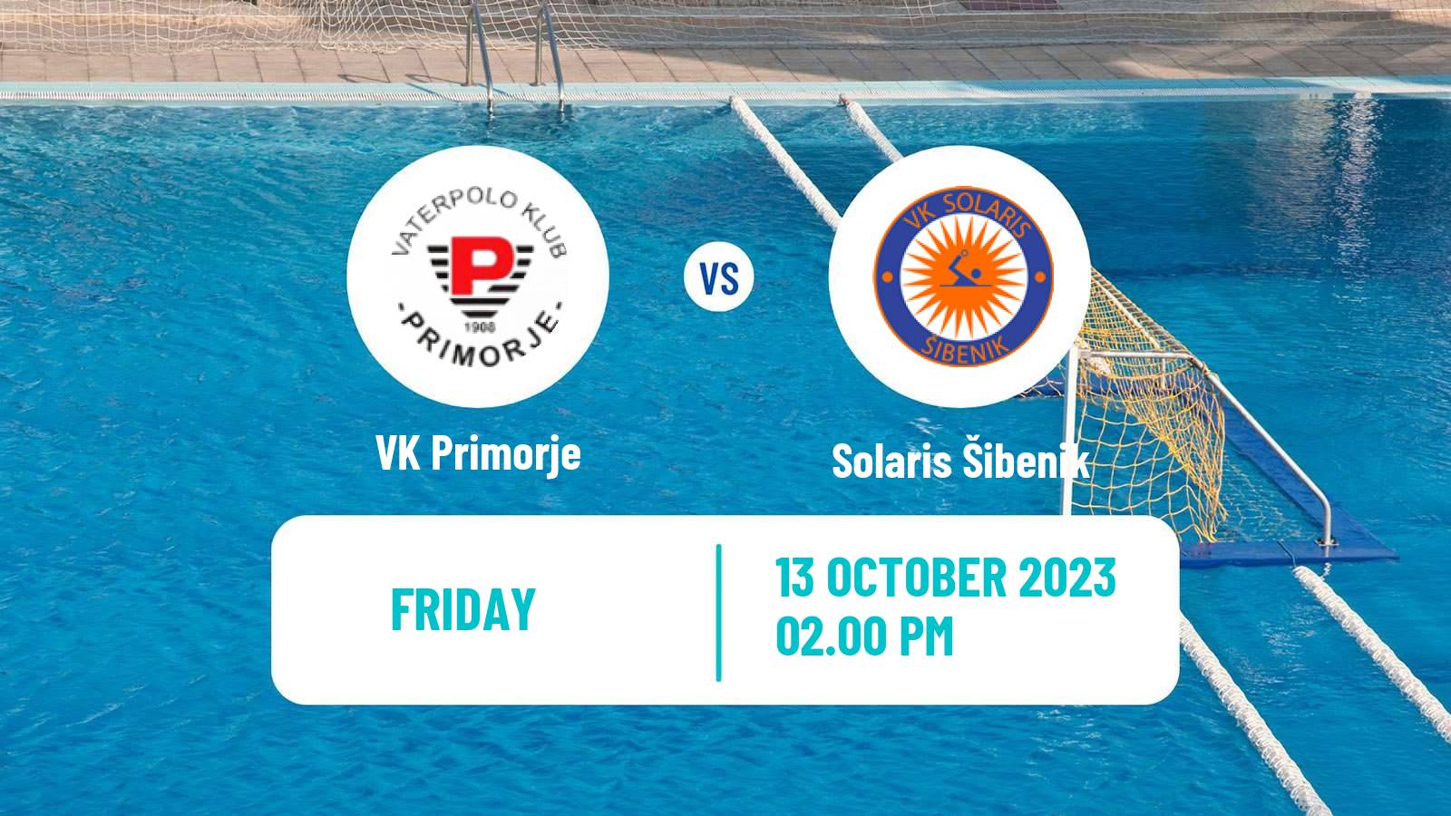 Water polo Regional League Water Polo Primorje - Solaris Šibenik