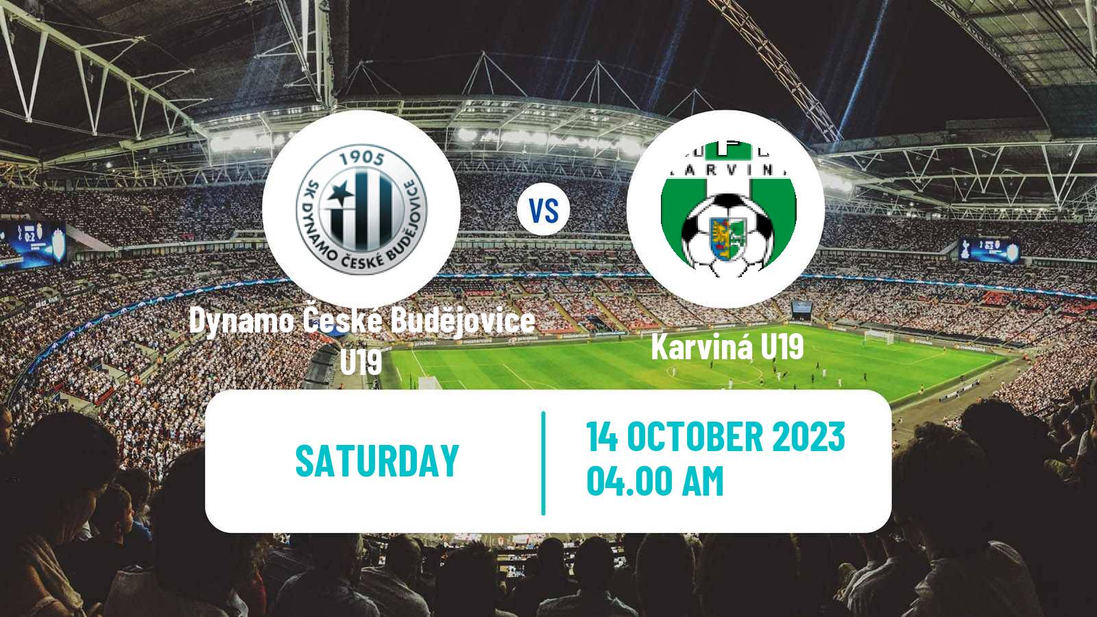 Soccer Czech U19 League Dynamo České Budějovice U19 - Karviná U19