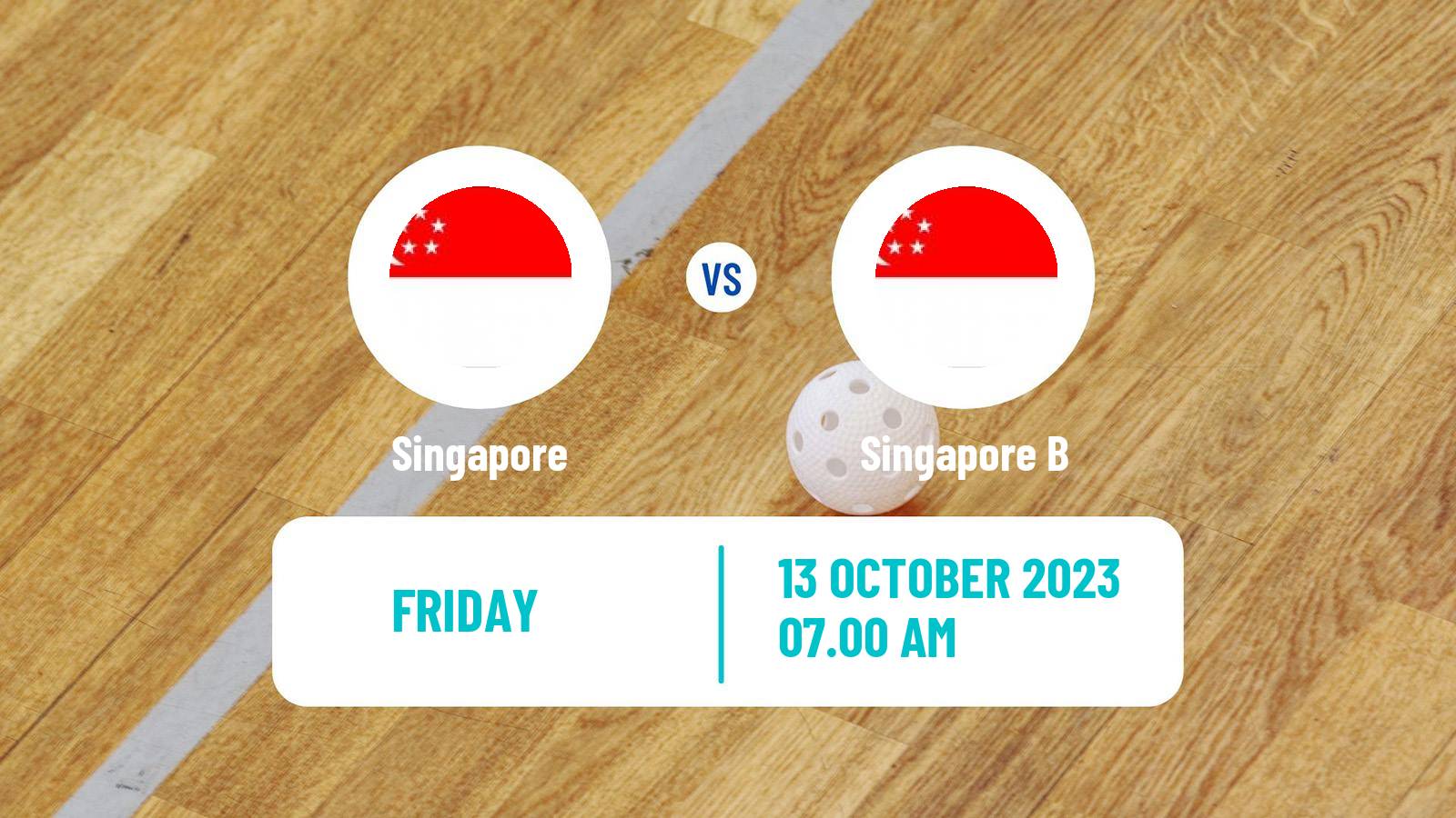 Floorball  AOFC Cup Floorball Singapore - Singapore B