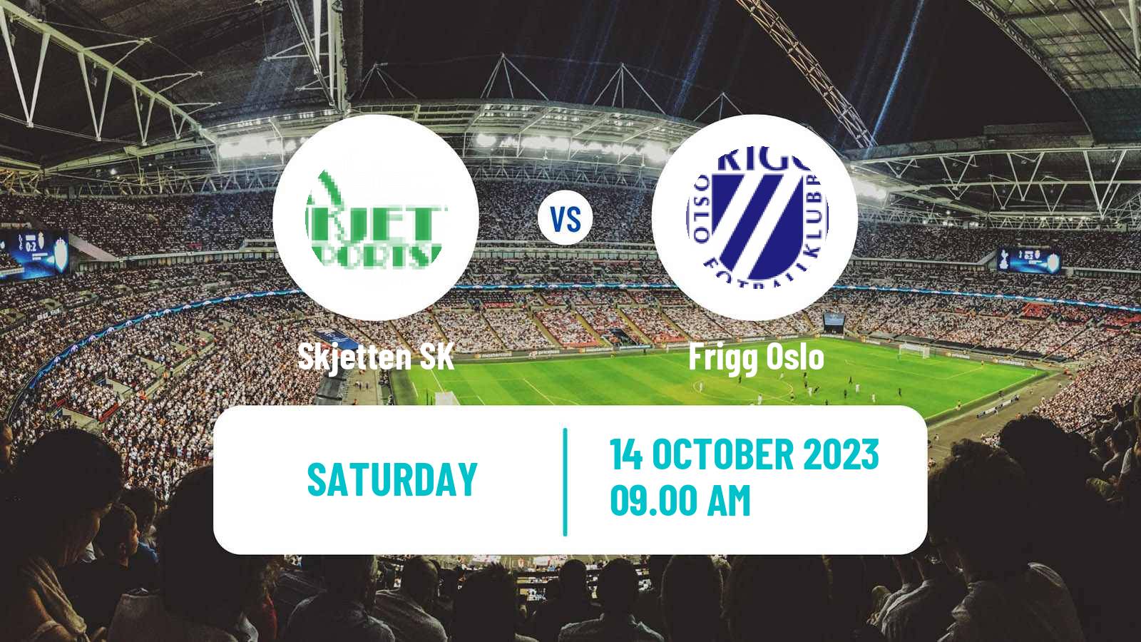 Soccer Norwegian Division 3 - Group 1 Skjetten - Frigg Oslo