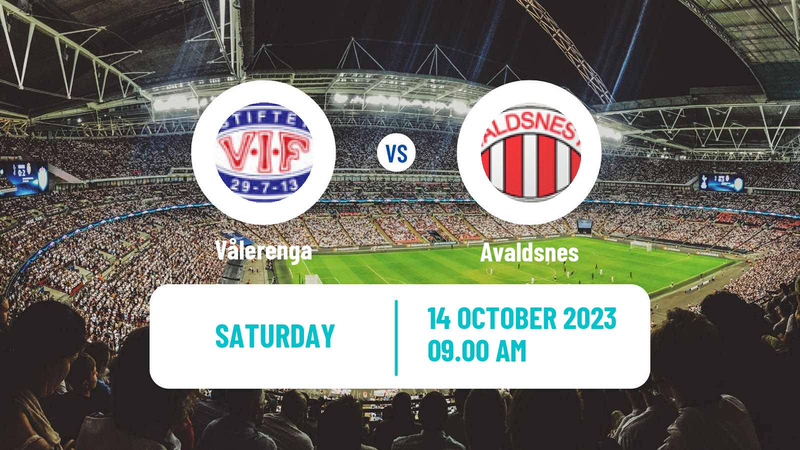 Soccer Norwegian Toppserien Women Vålerenga - Avaldsnes