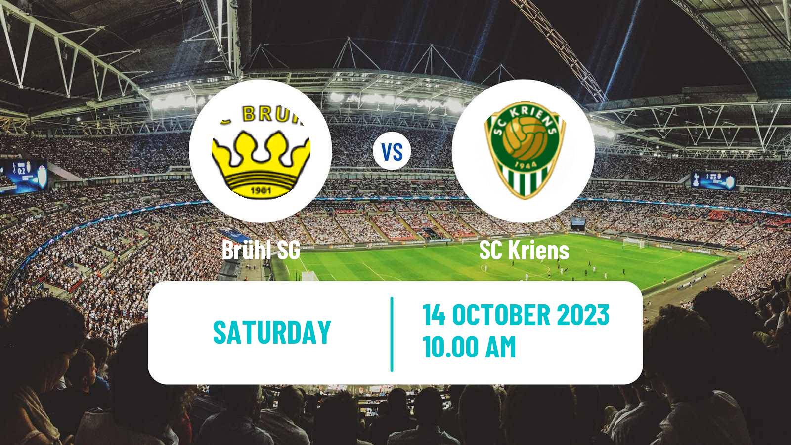 Soccer Swiss Promotion League Brühl - Kriens