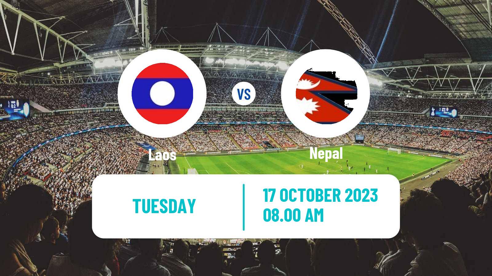 Soccer FIFA World Cup Laos - Nepal