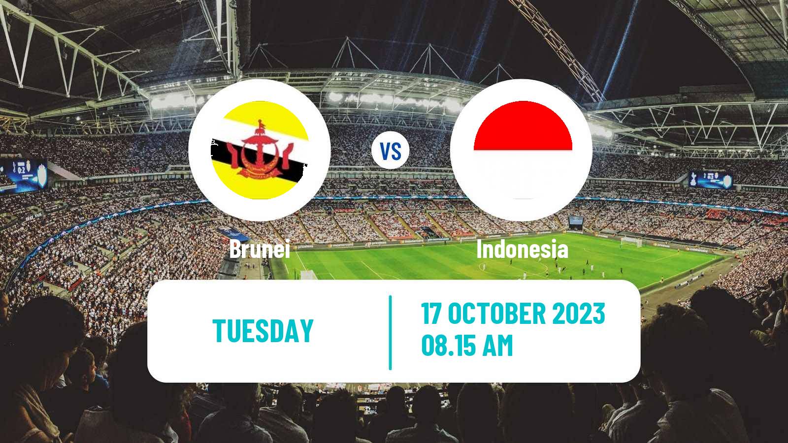 Soccer FIFA World Cup Brunei - Indonesia