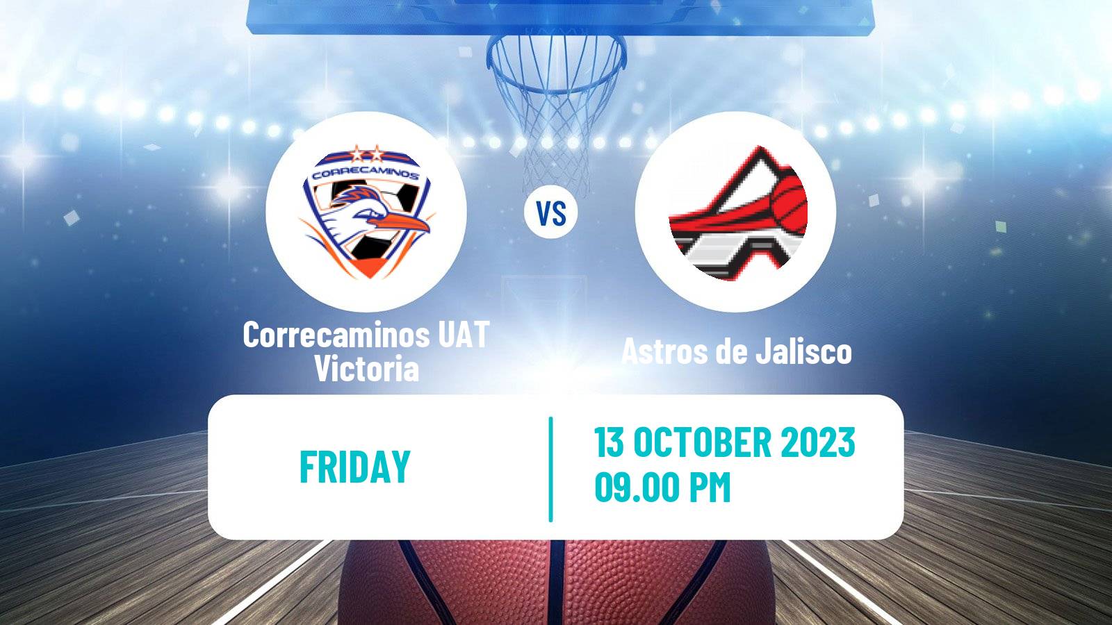 Basketball Mexican LNBP Correcaminos UAT Victoria - Astros de Jalisco
