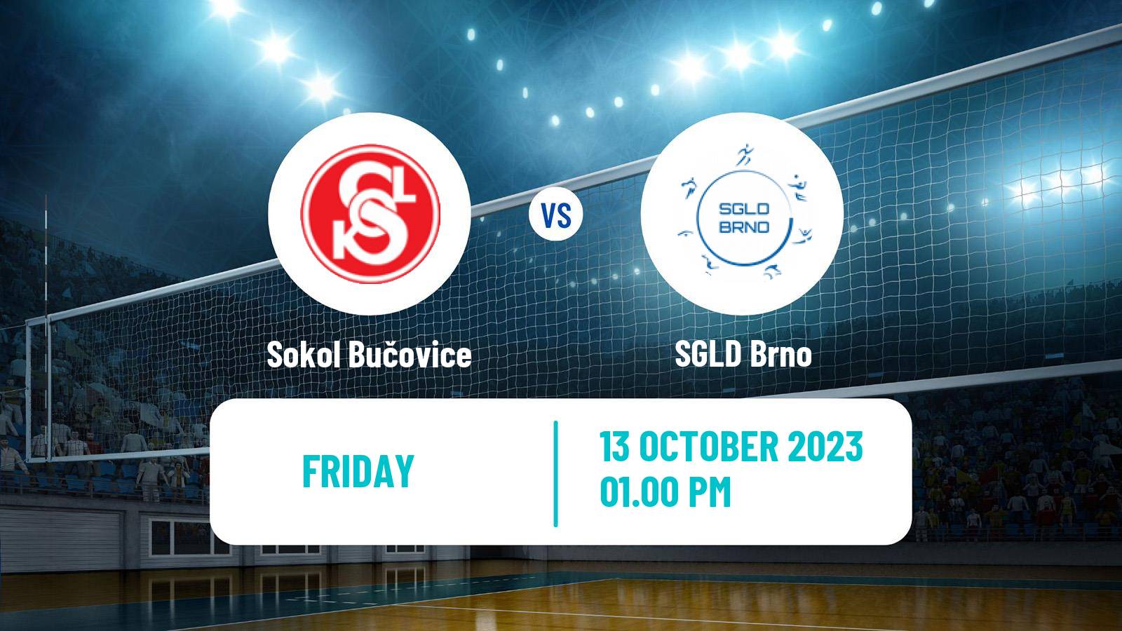 Volleyball Czech 1 Liga Volleyball Sokol Bučovice - SGLD Brno