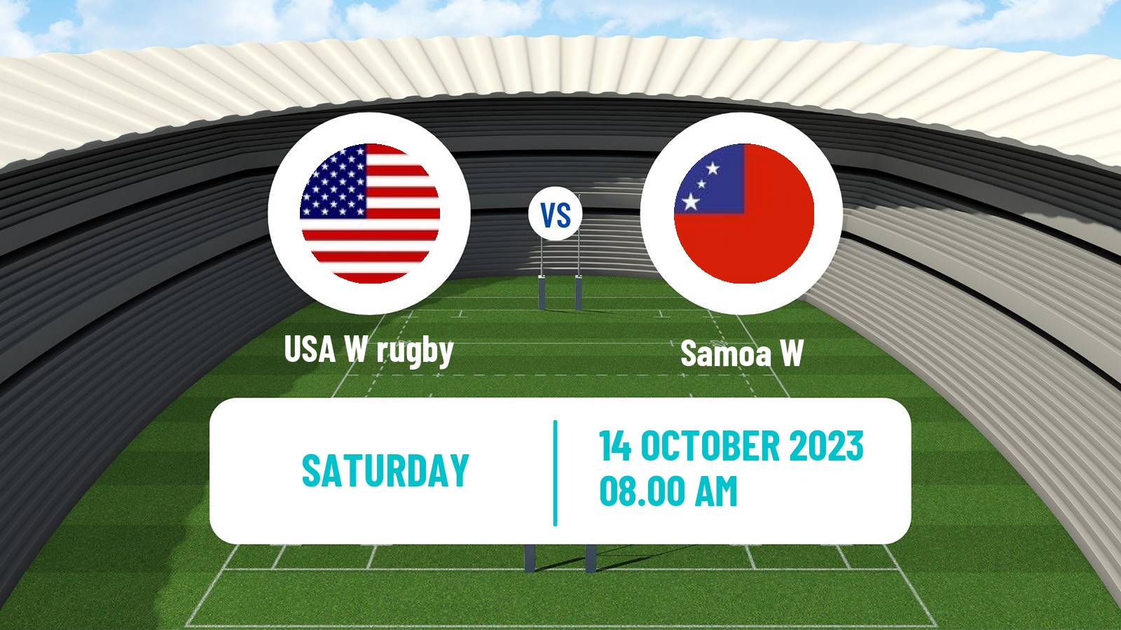 Rugby union WXV 2 Rugby Women USA W - Samoa W