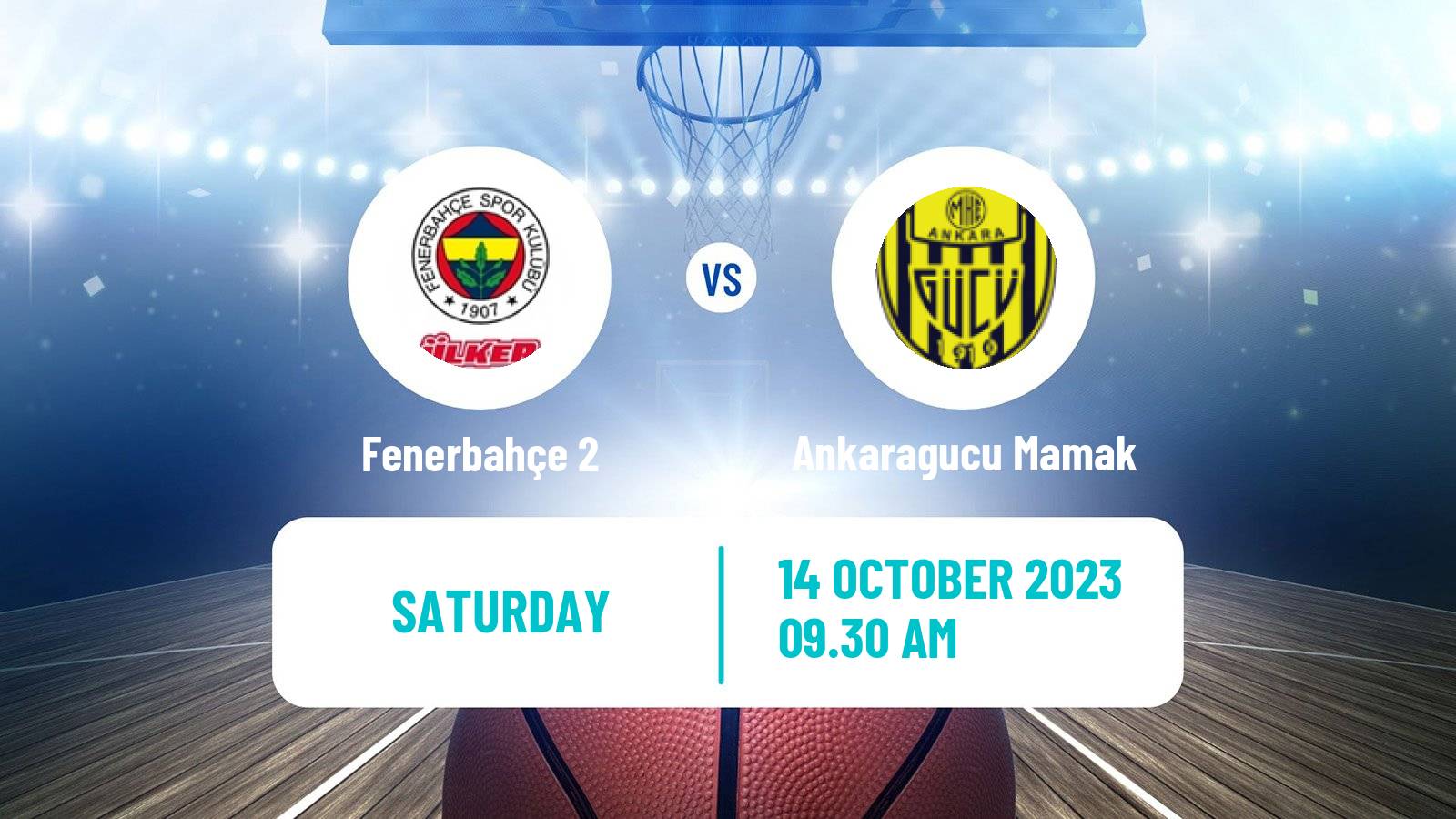 Basketball Turkish TBL Fenerbahçe 2 - Ankaragucu Mamak