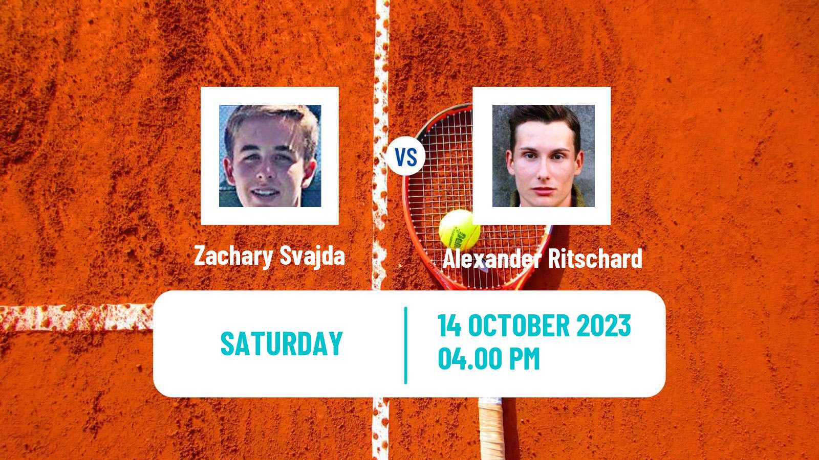 Tennis Fairfield Challenger Men Zachary Svajda - Alexander Ritschard