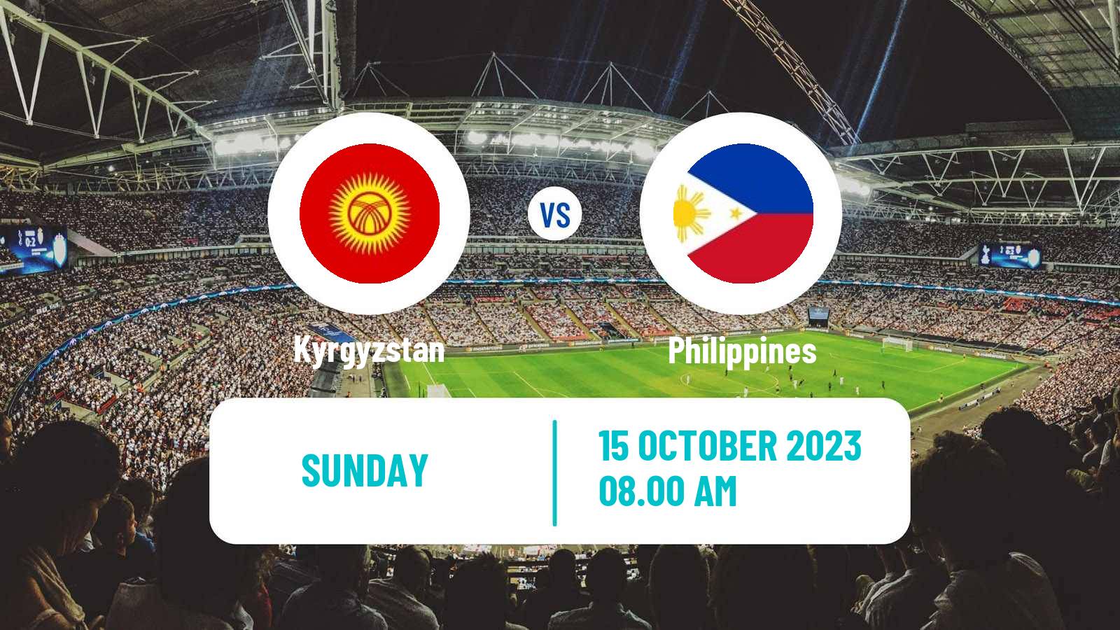 Soccer Friendly Kyrgyzstan - Philippines