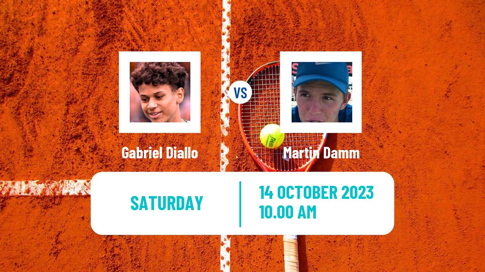 Tennis Bratislava 2 Challenger Men Gabriel Diallo - Martin Damm