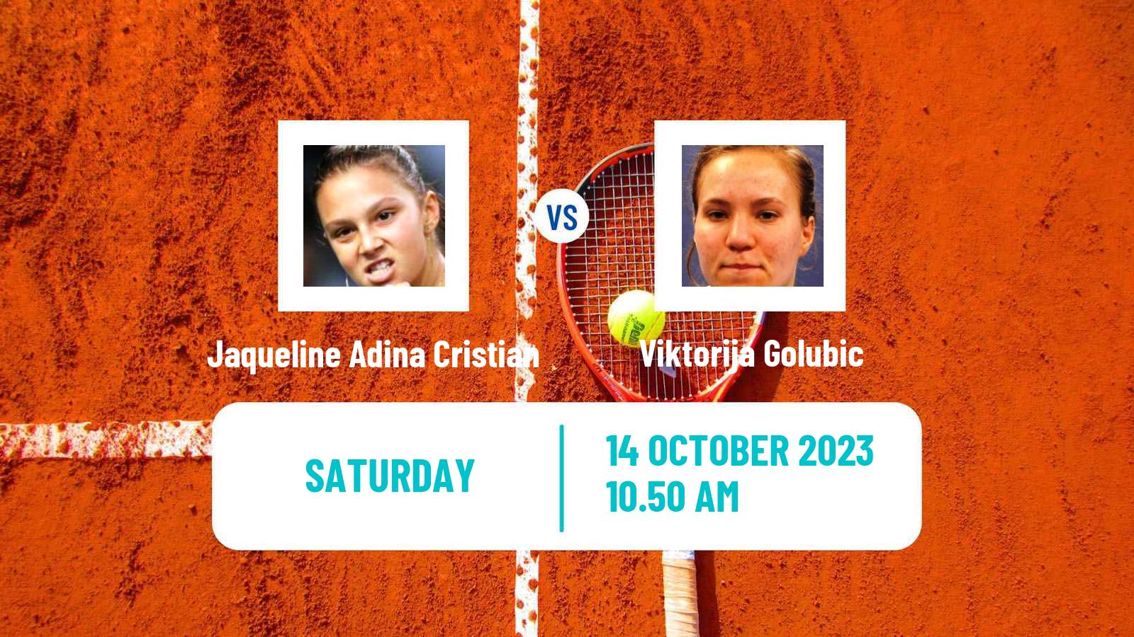Tennis Rouen Challenger Women Jaqueline Adina Cristian - Viktorija Golubic