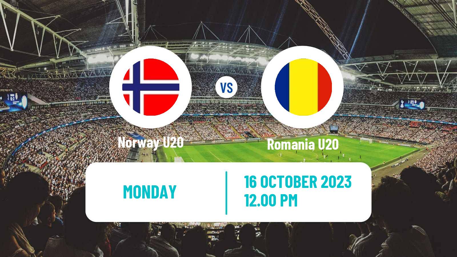Soccer Elite League U20 Norway U20 - Romania U20