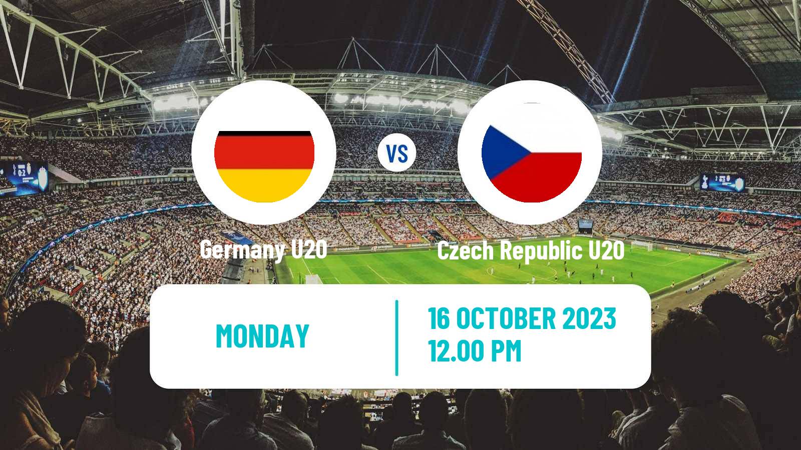 Soccer Elite League U20 Germany U20 - Czech Republic U20