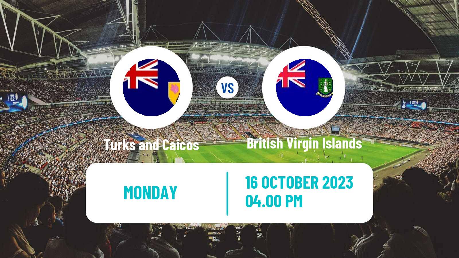 Soccer CONCACAF Nations League Turks and Caicos - British Virgin Islands