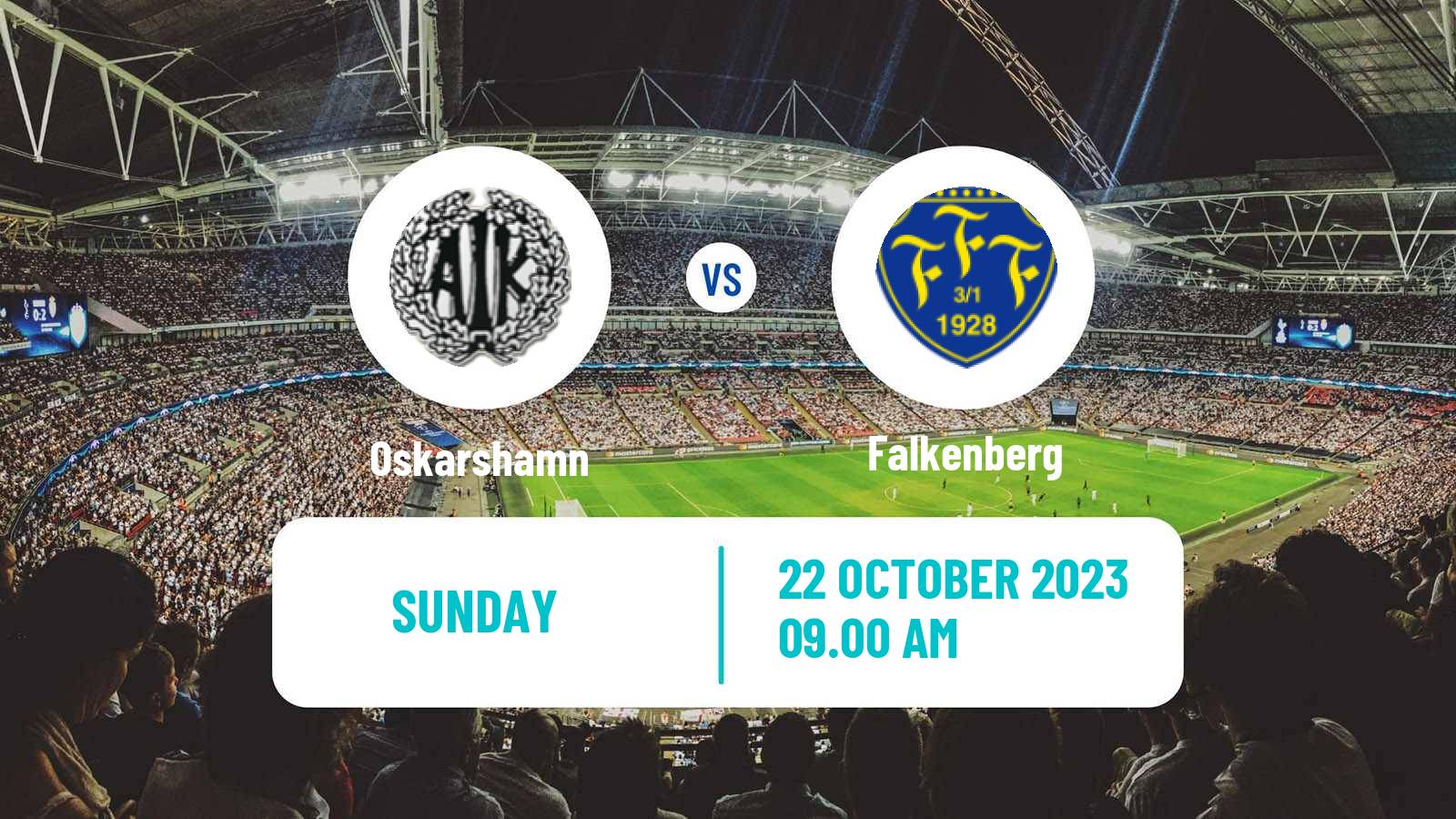 Soccer Swedish Division 1 Södra Oskarshamn - Falkenberg