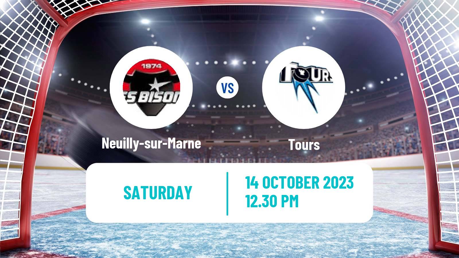 Hockey French D1 Ice Hockey Neuilly-sur-Marne - Tours