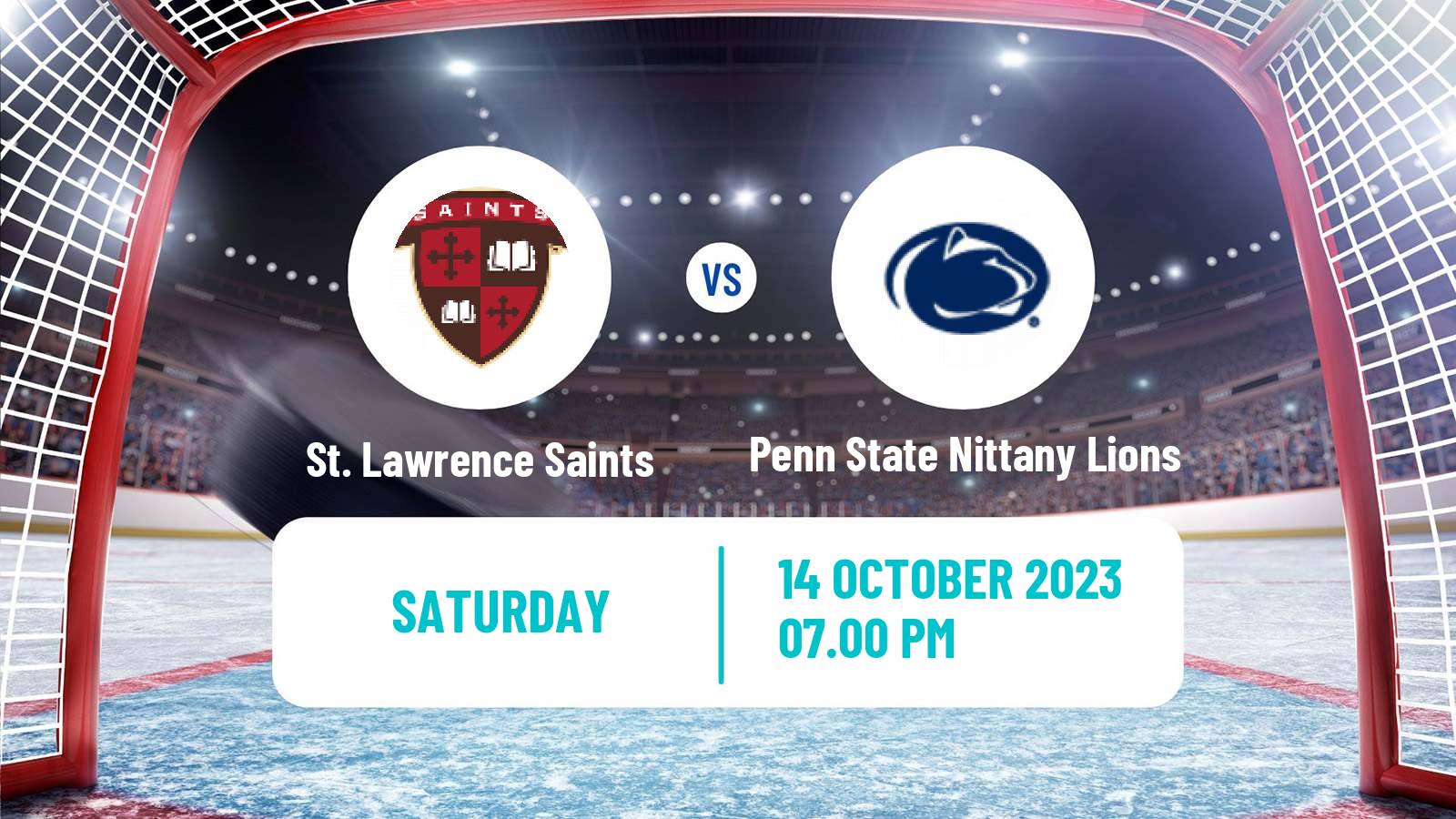 Hockey NCAA Hockey St. Lawrence Saints - Penn State Nittany Lions