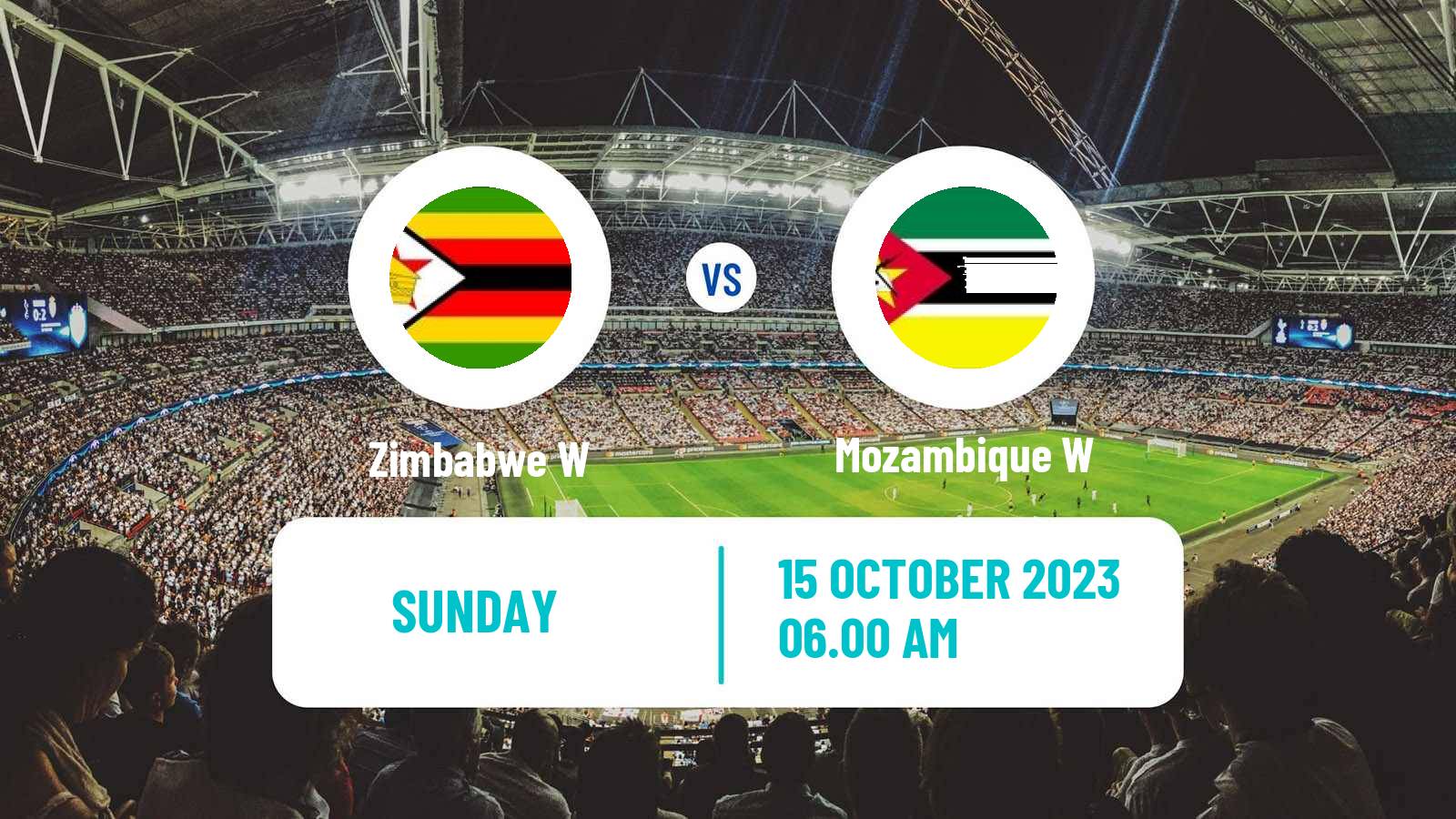 Soccer COSAFA Cup Women Zimbabwe W - Mozambique W