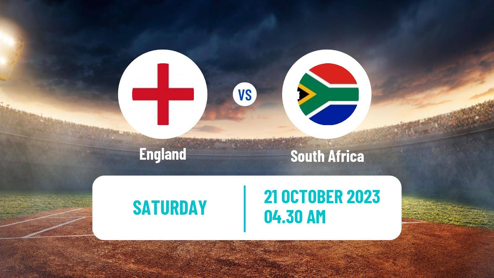 Cricket ICC World Cup England - South Africa