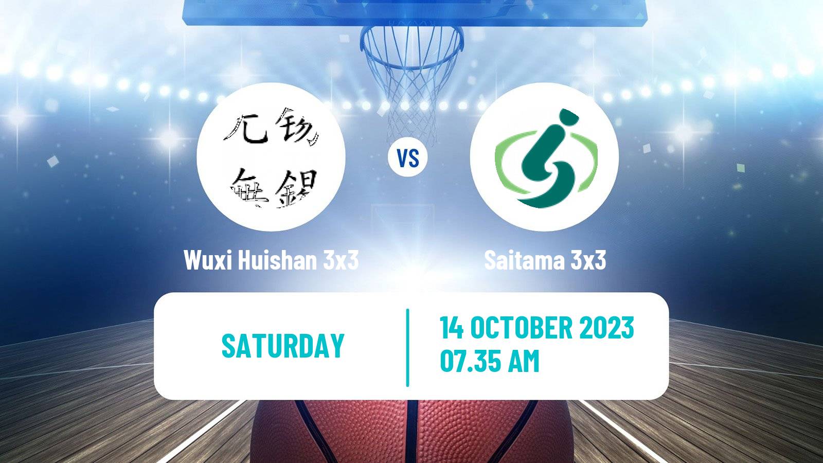 Basketball World Tour Shanghai 3x3 Wuxi Huishan 3x3 - Saitama 3x3