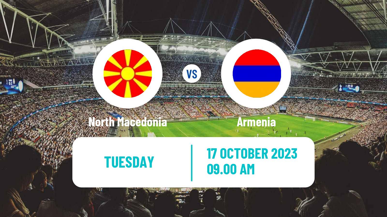 Soccer Friendly North Macedonia - Armenia