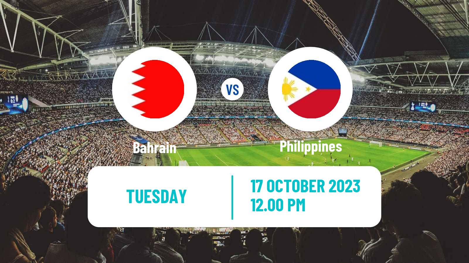 Soccer Friendly Bahrain - Philippines