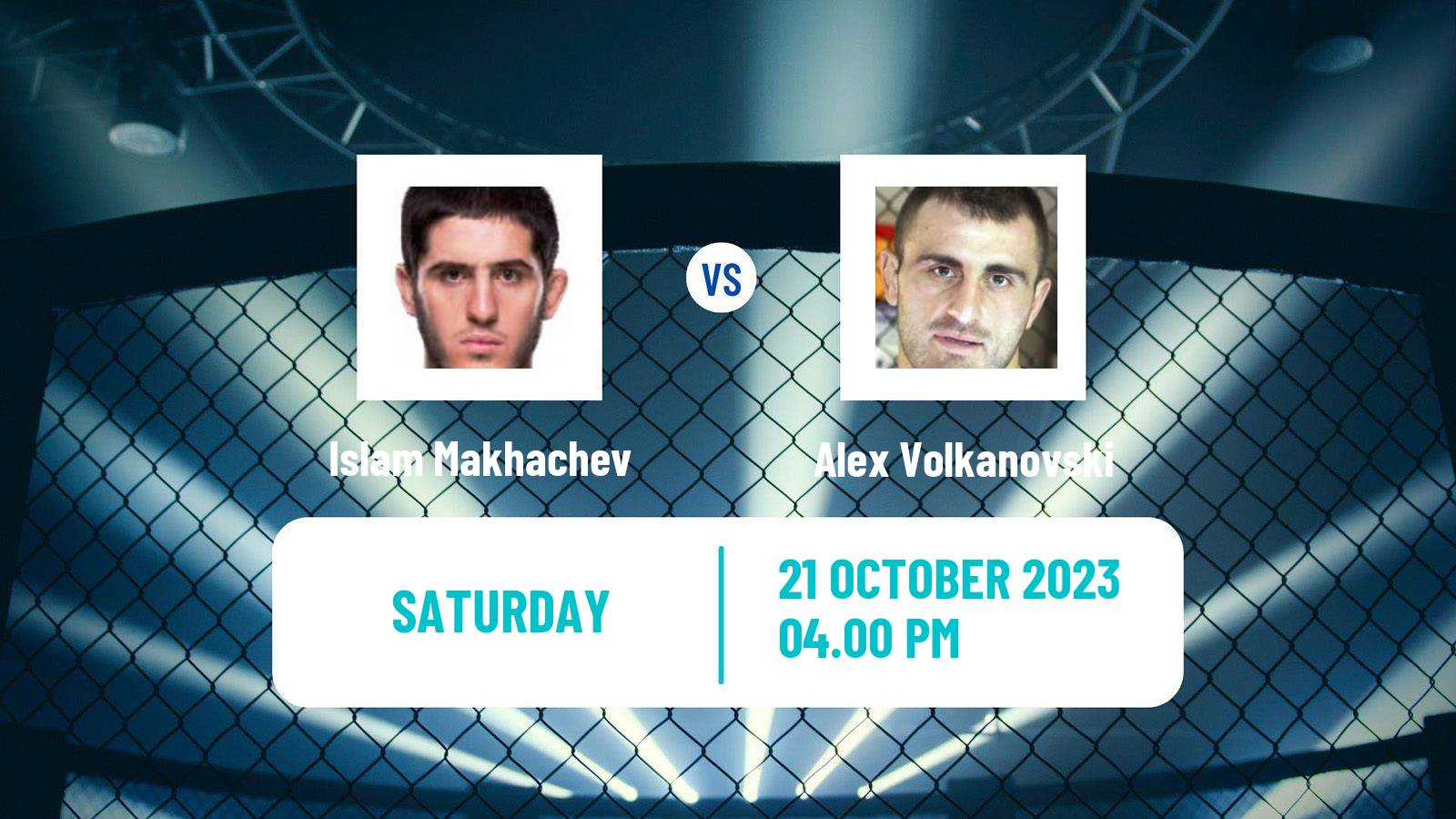 MMA Lightweight UFC Men Islam Makhachev - Alex Volkanovski