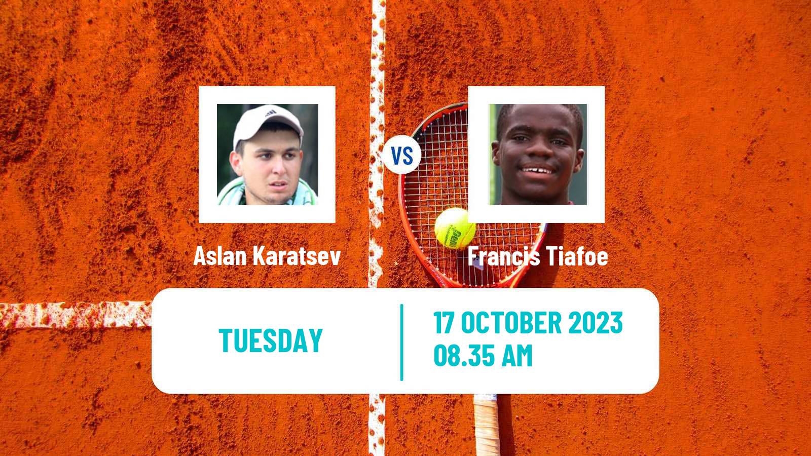 Tennis ATP Tokyo Aslan Karatsev - Francis Tiafoe