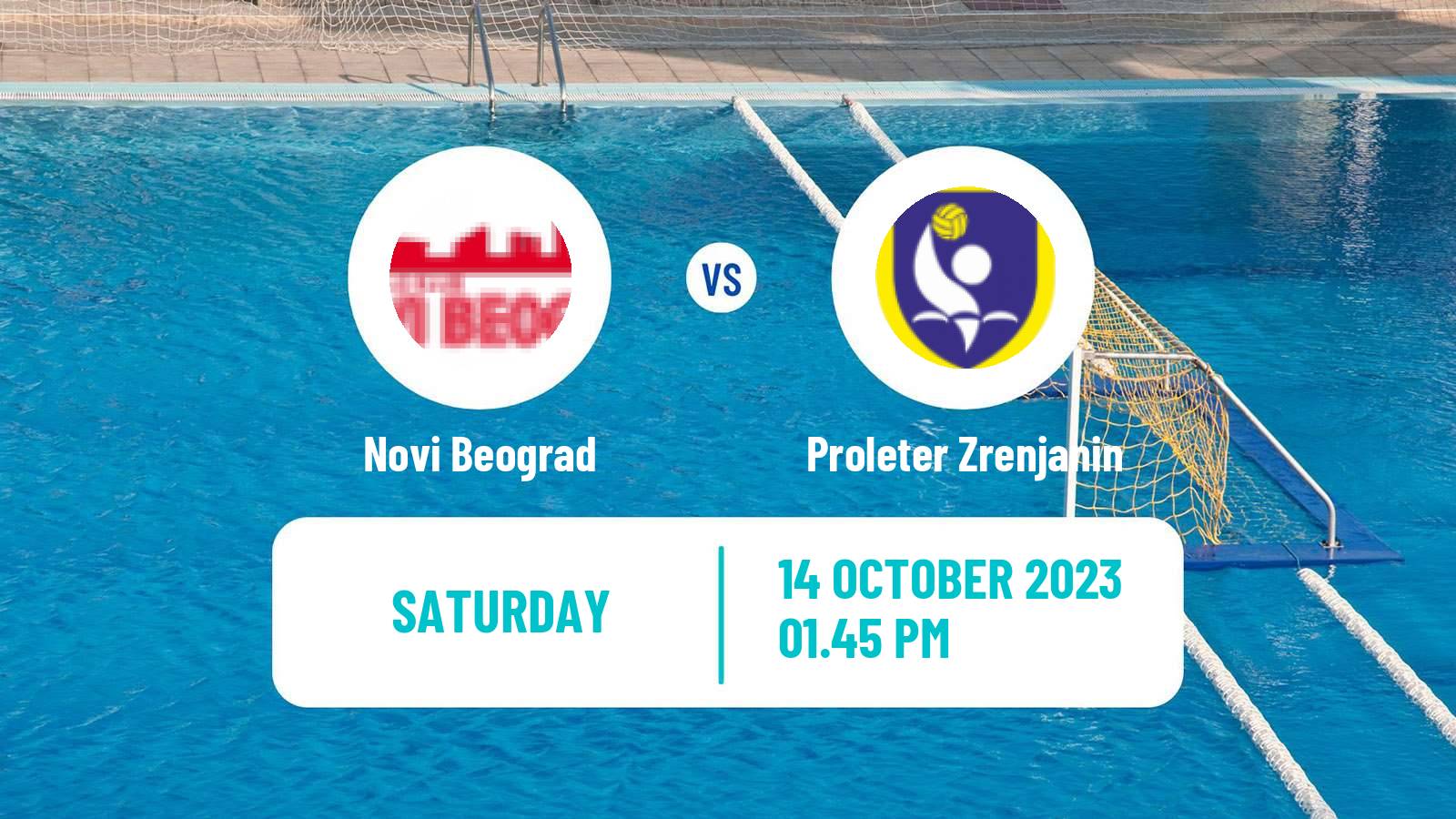 Water polo Serbian Super Liga Water Polo Novi Beograd - Proleter Zrenjanin